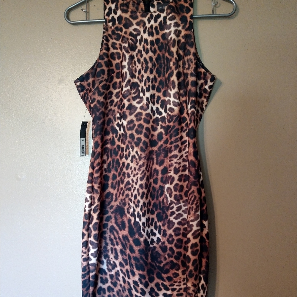 Leopard print dress from The Limited